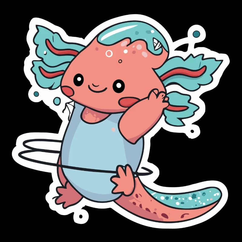 Hulahoop Axolotl