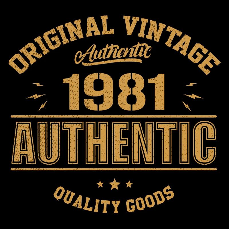 Authentic 1981 Original 1981 Birthday Gift