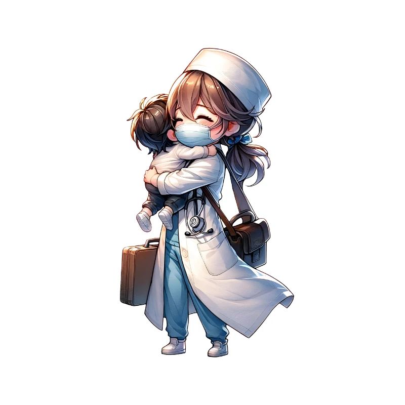 A Doctor Mom Getting Back Home From Work