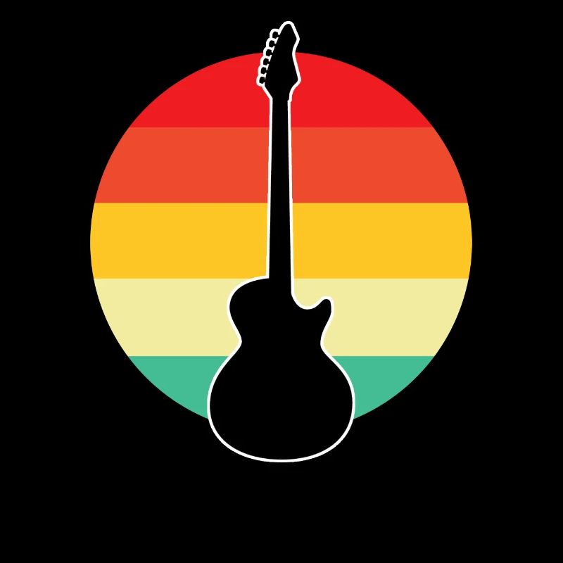 E Guitar Retro