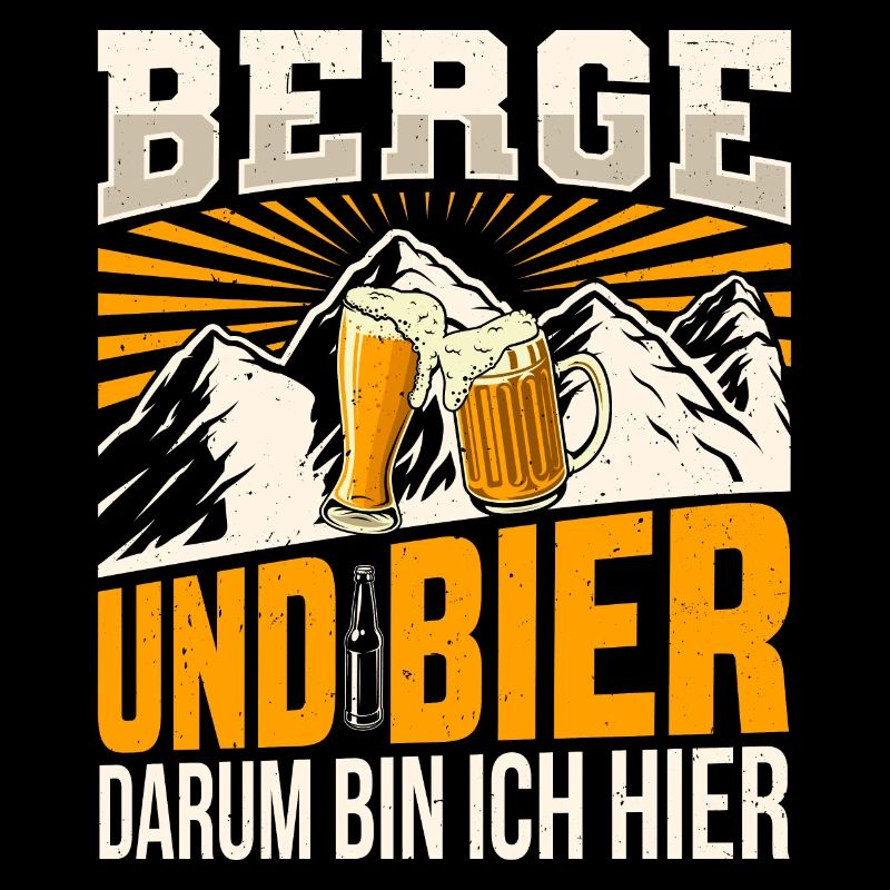 Berge Bier Wandern