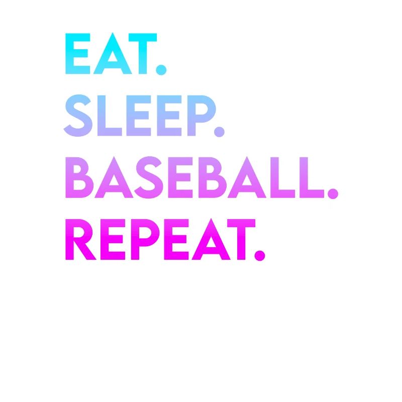 manger dormir baseball répéter