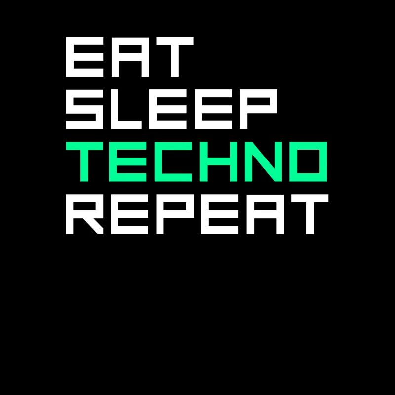 manger du sommeil techno répéter