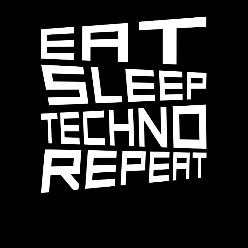 manger du sommeil techno répéter