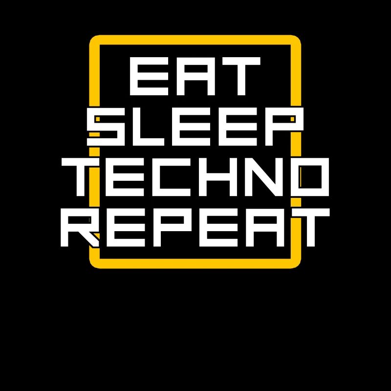 manger du sommeil techno répéter