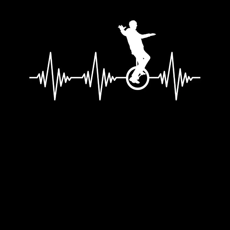 Rythme cardiaque monocycle
