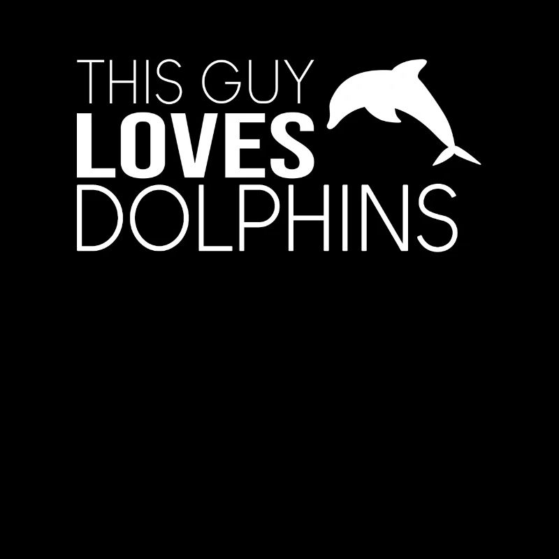 Ce gars aime les dauphins