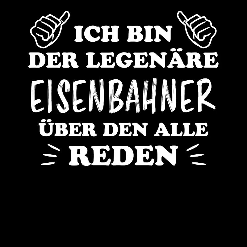Eisenbahner Spruch Eisenbahn Lokführer Geschenk