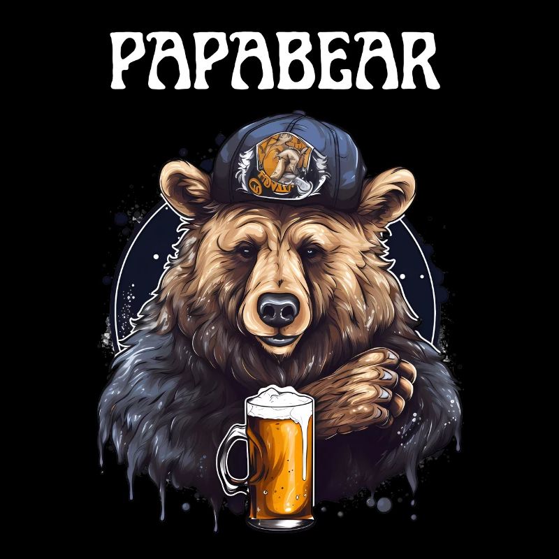 Papa Bear proud Daddy stolzer Vater