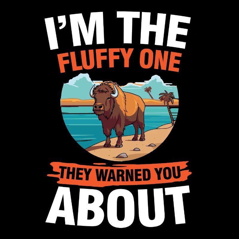 He Has Leather Skin für einen Bison-Fan oder