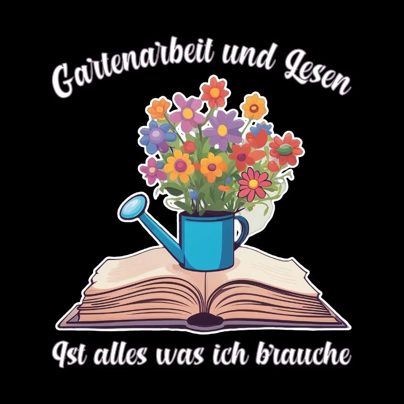 Jardinage et lecture - La combinaison parfaite