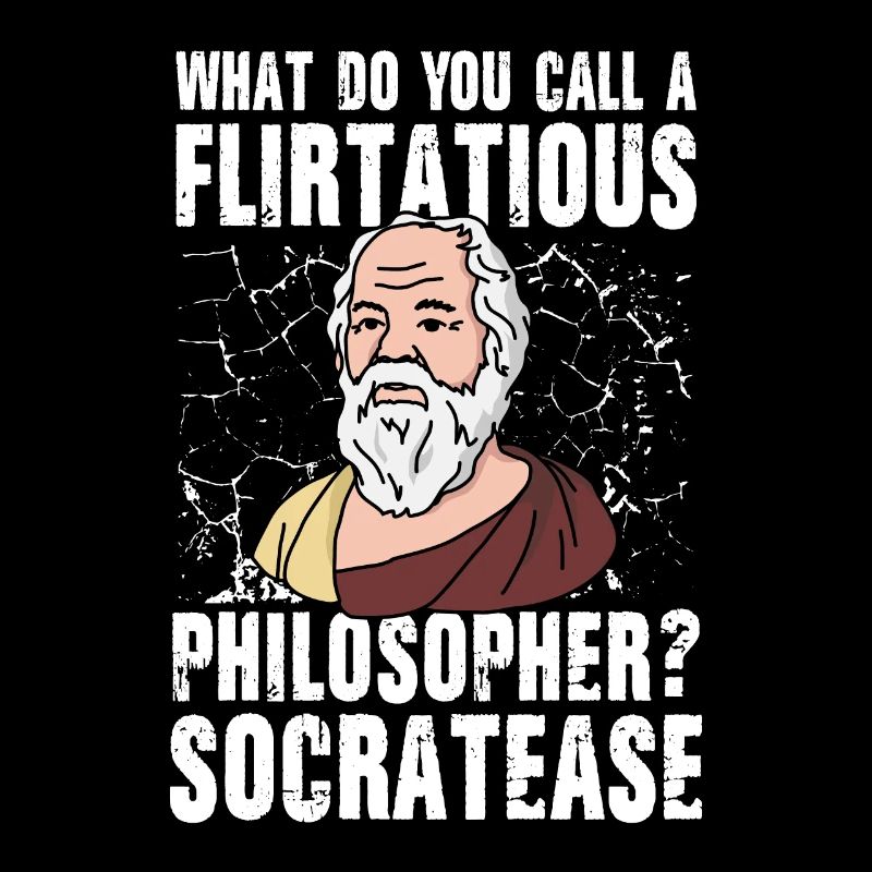 Flirtatious Philosopher Socratease