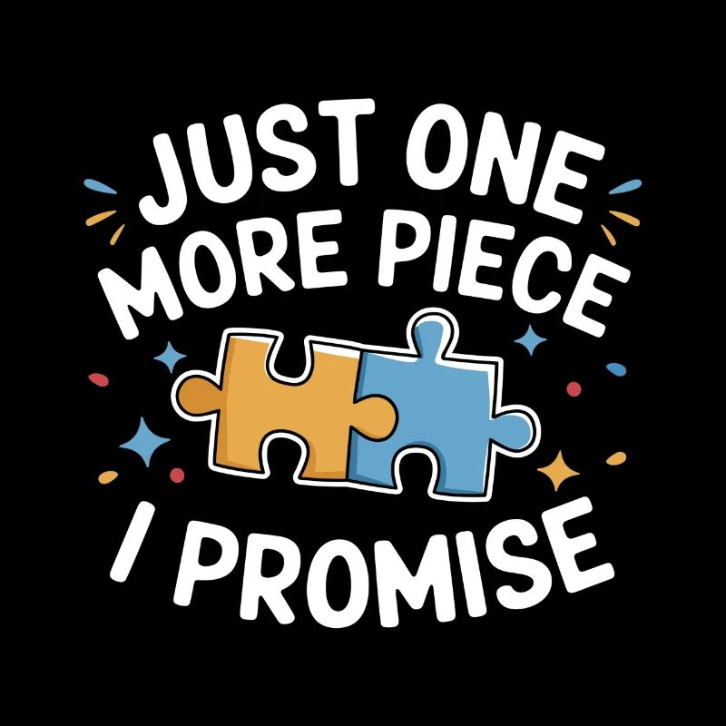 Nur noch ein Teil, ich verspreche ein lustiges Puzzle