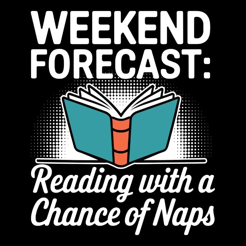 Wochenendvorhersage-Lesung mit der Möglichkeit eines Nickerchens