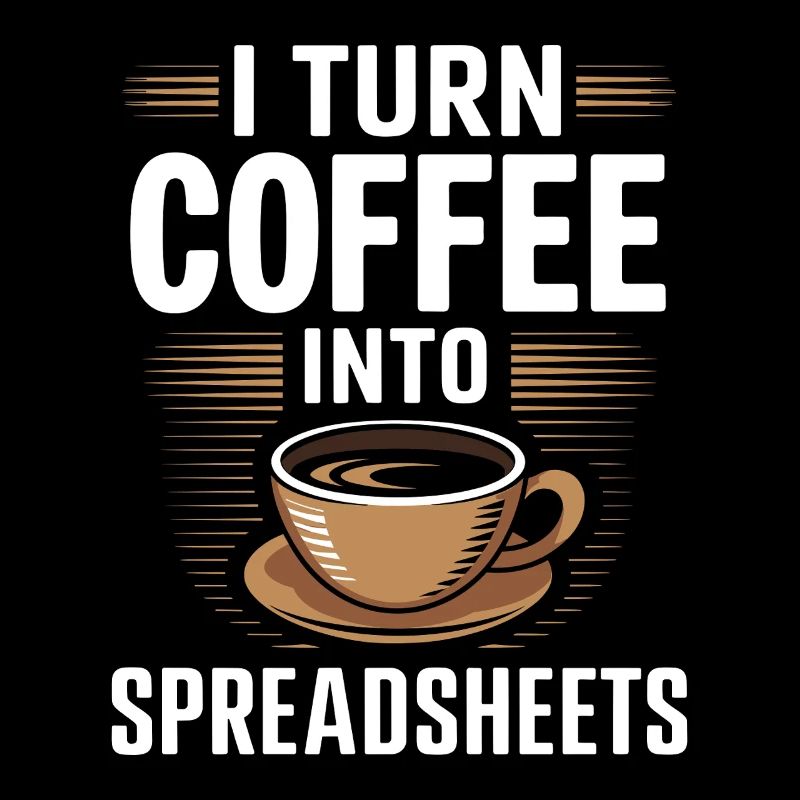 Je transforme le café en tableurs Contrôle comptable