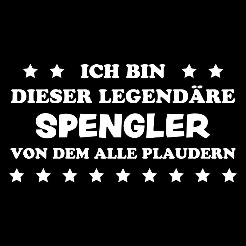 Spengler Beruf Lustiger Spruch Handwerker Geschenk