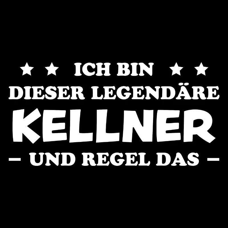Kellner Lustige Spruch Service Restaurant Geschenk