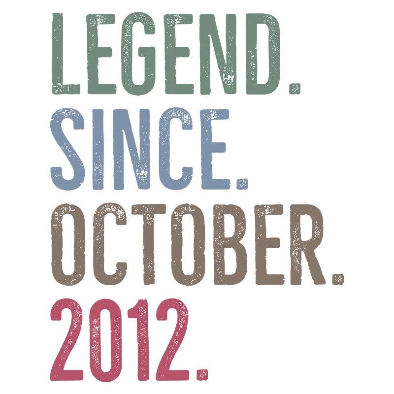 Legend Since October 2012