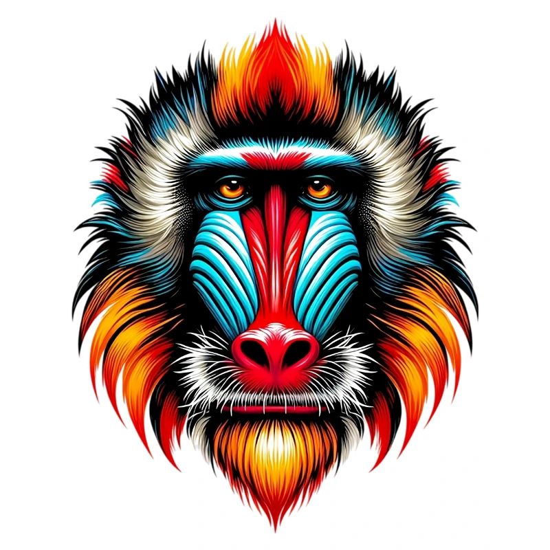 Mandrill Monkey