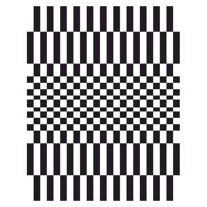 Geometric chessboard Grid Pattern