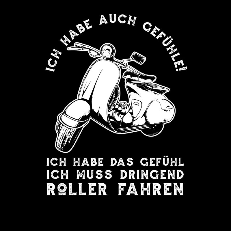 Roller Gefühle Motorroller Scooter Geschenk