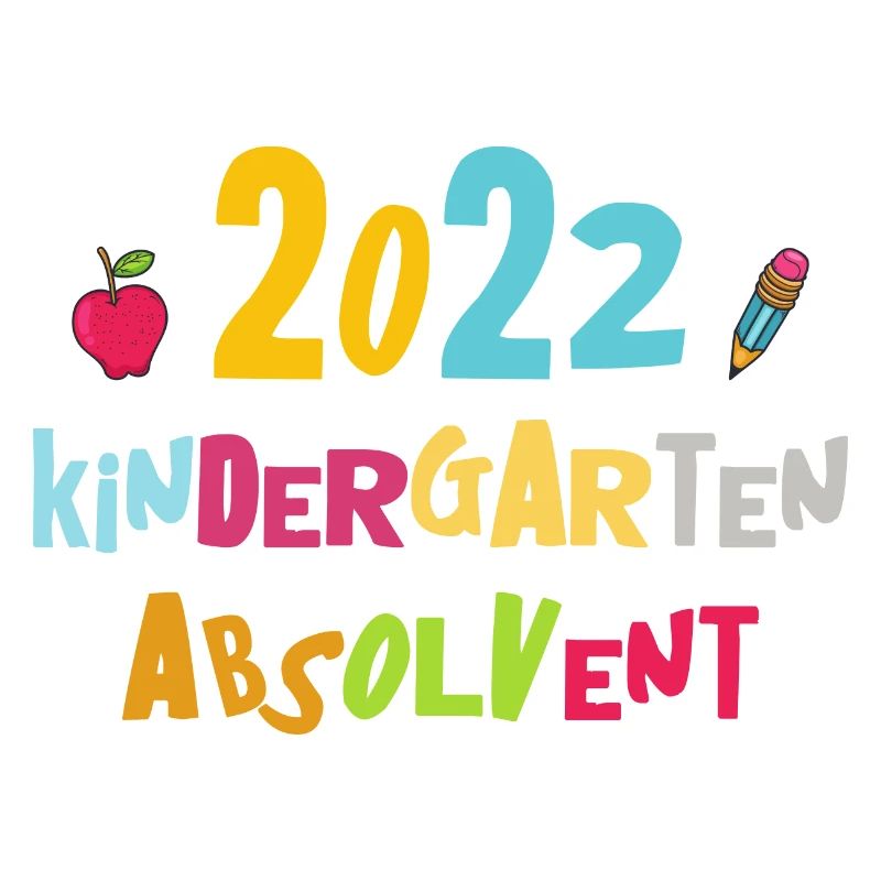 2022 Kindergarten Absolvent Erstklässler Schule