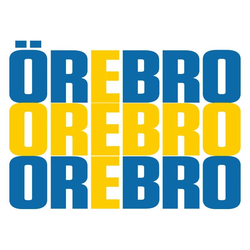 Örebro Suède Drapeau