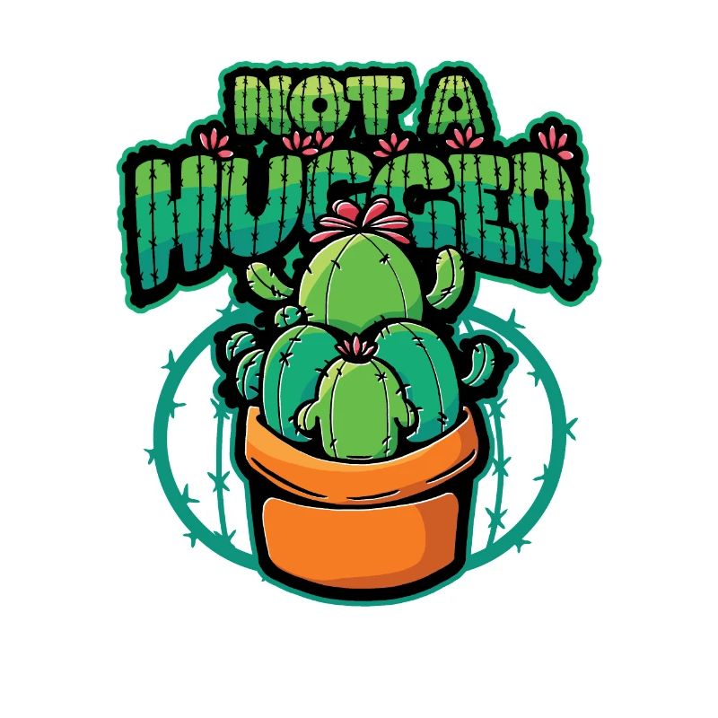 No hugging cactus