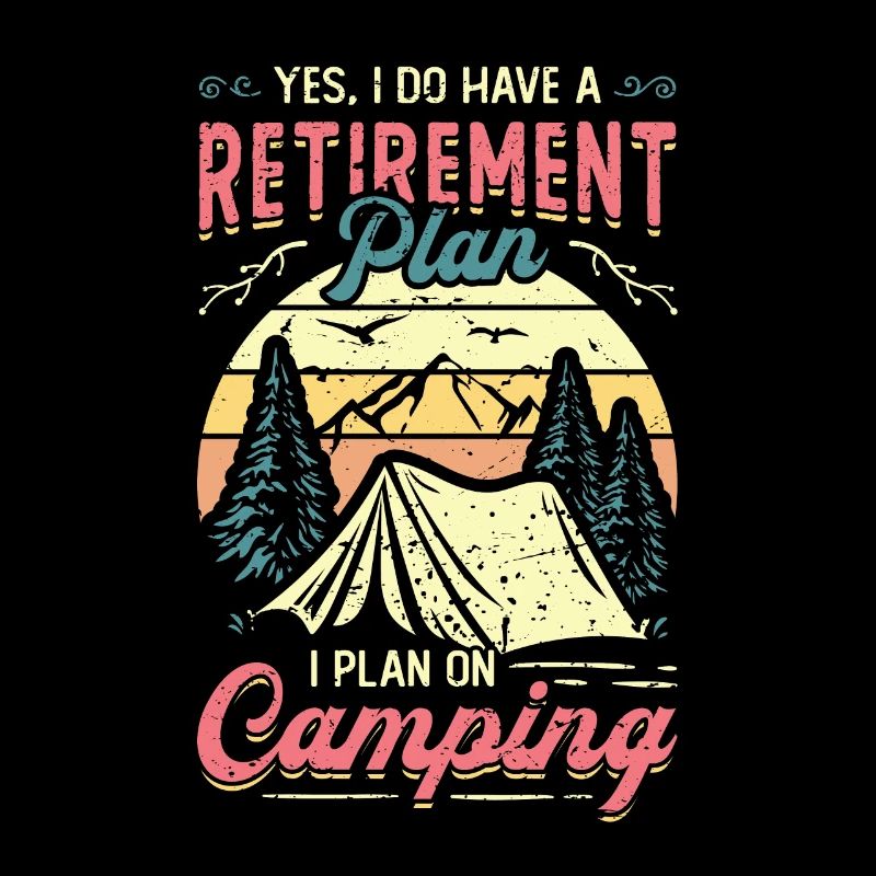 Plan de retraite camping, camping-car de retraite.