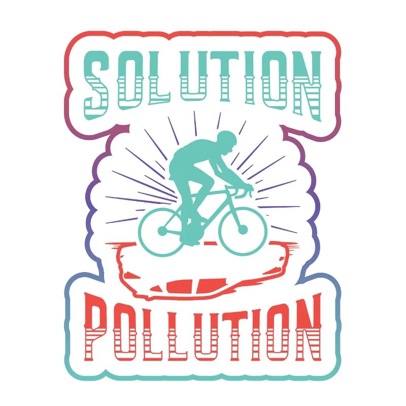 Polution Solution Environmental Protection Cycling.