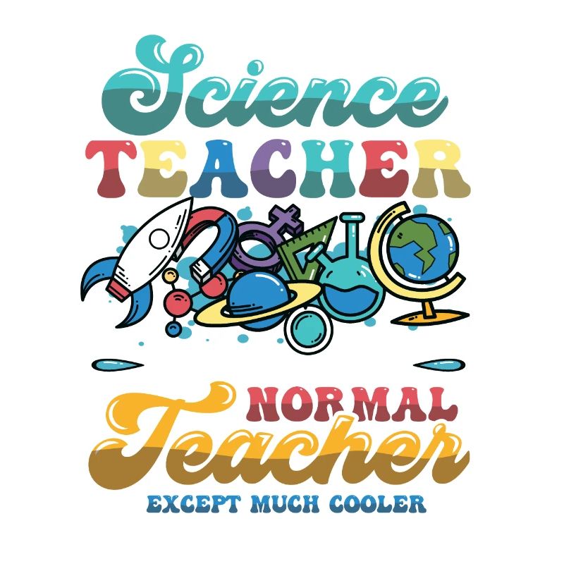 Professeur de sciences, beaucoup plus cool.