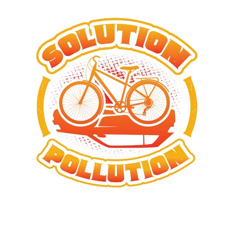 Polution Solution, environmental protection, cycling