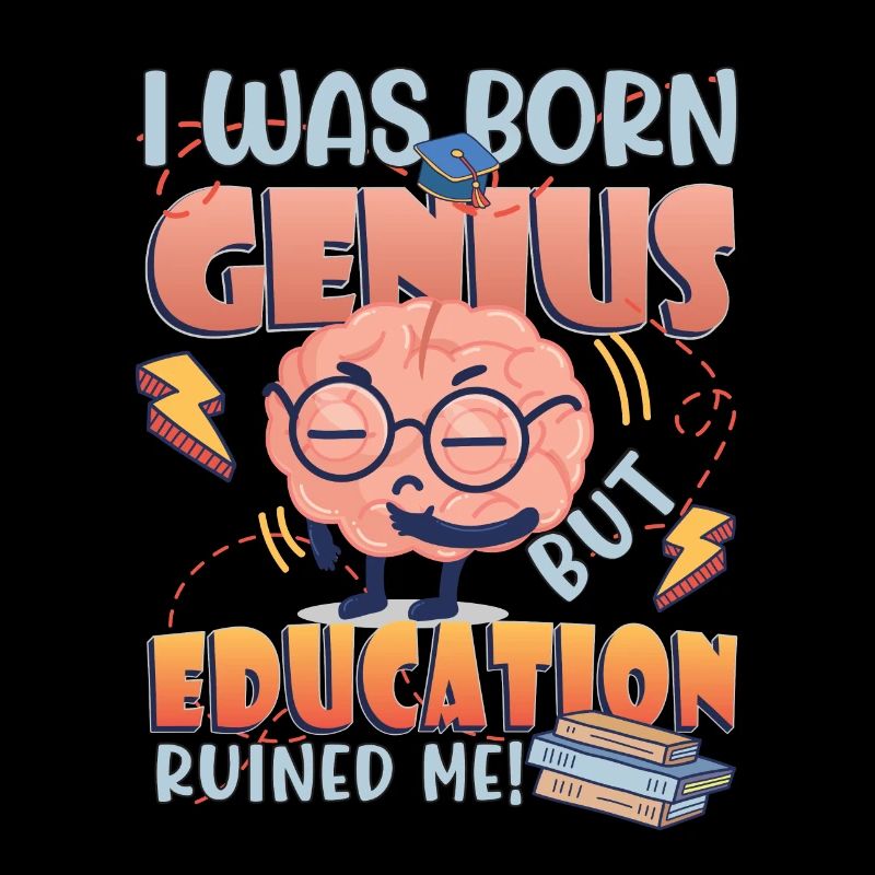 I was born a genius