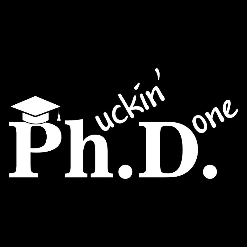 Phd Abschlussfeier Student Geschenk Dissertation