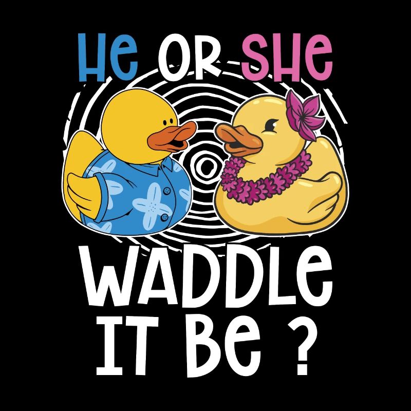 Er Oder Sie Watschelt Es Sein?