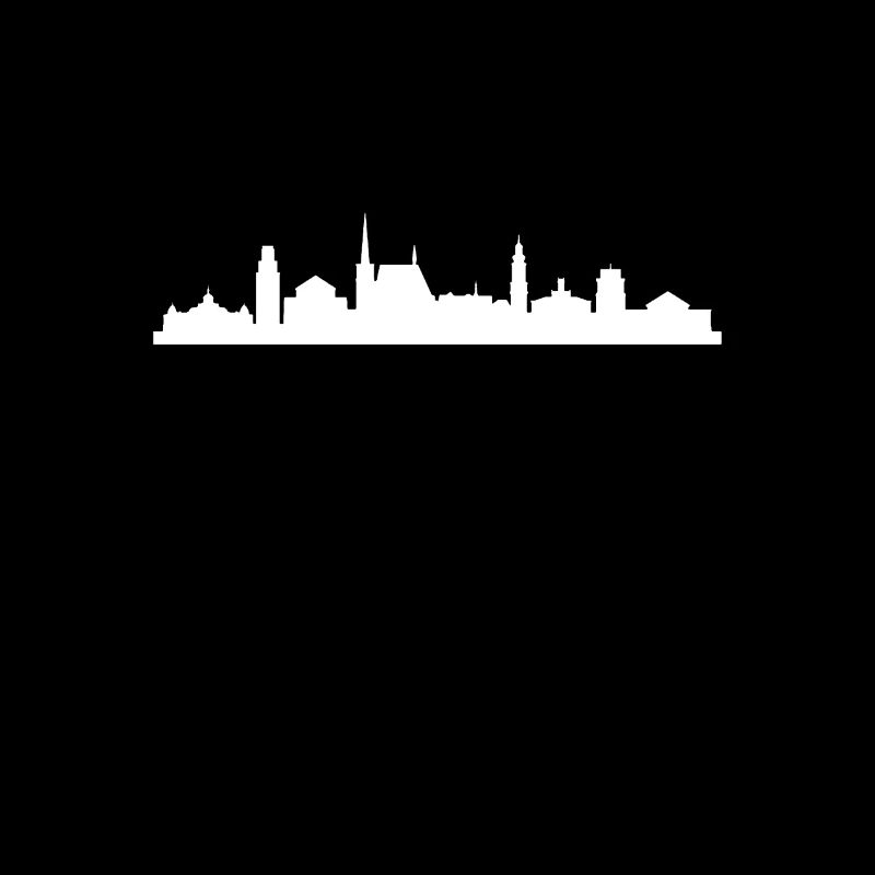 Weimar skyline blanc