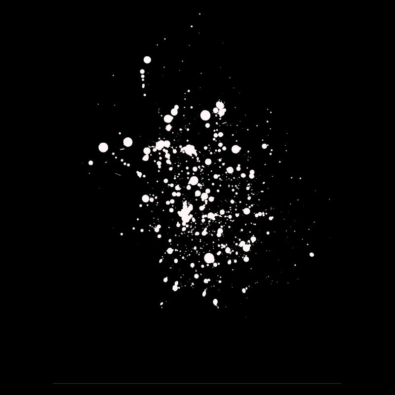 Spritzer Klecks Geschenkidee Farbe Muster Tupfer