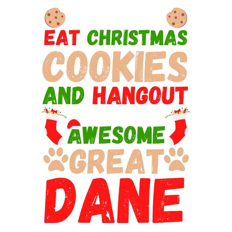 Biscuits de Noël Great Dane
