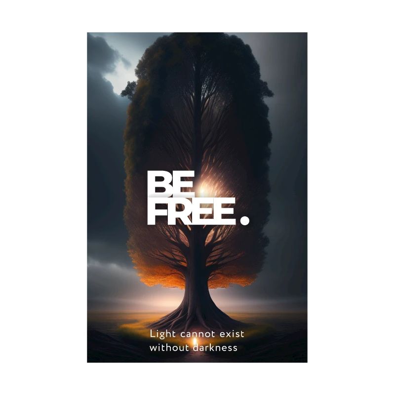 Light cannot exist without darkness