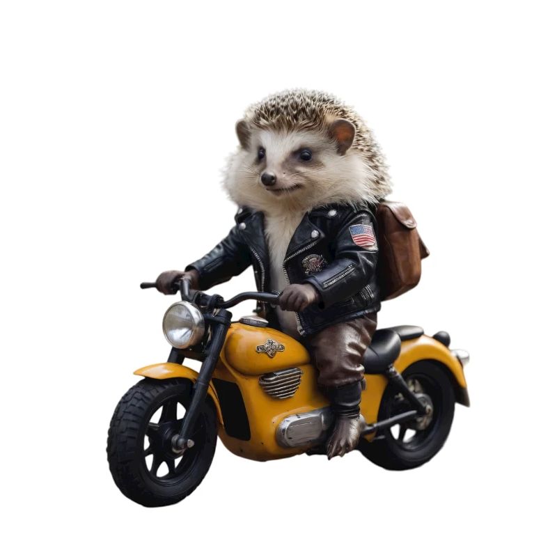 Biker-Igel