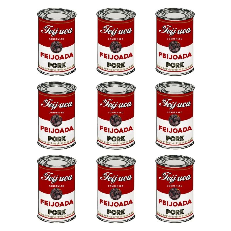 Feijoada Pork Can Pattern