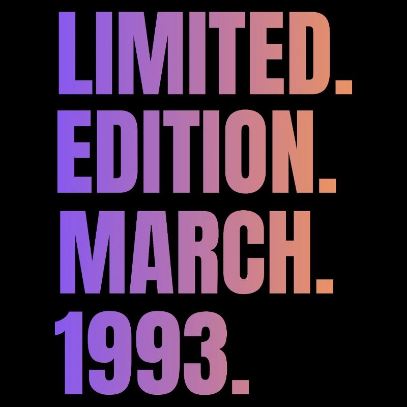 Édition Limitée Mars 1993