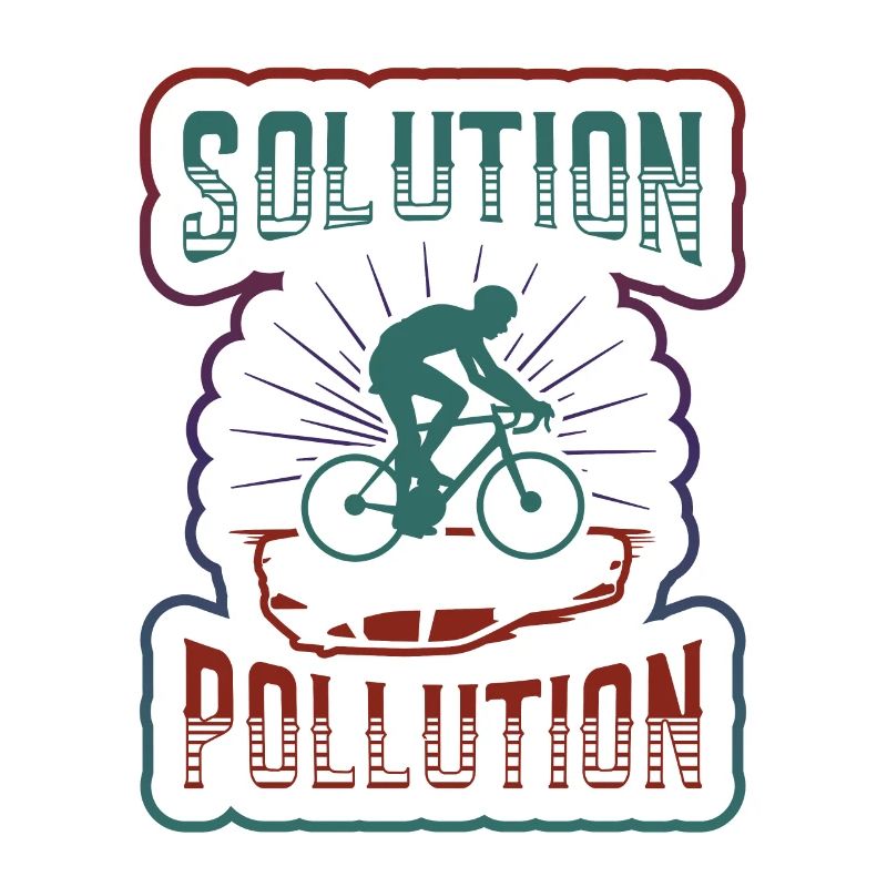 Polution Solution Environmental Protection Cycling.