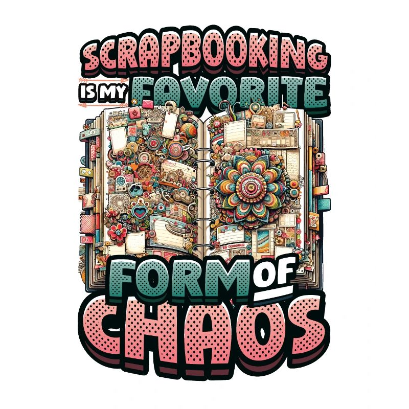 Mädchen Scrapbooking Enthusiast Scrapbook