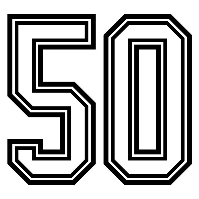 50 number symbol