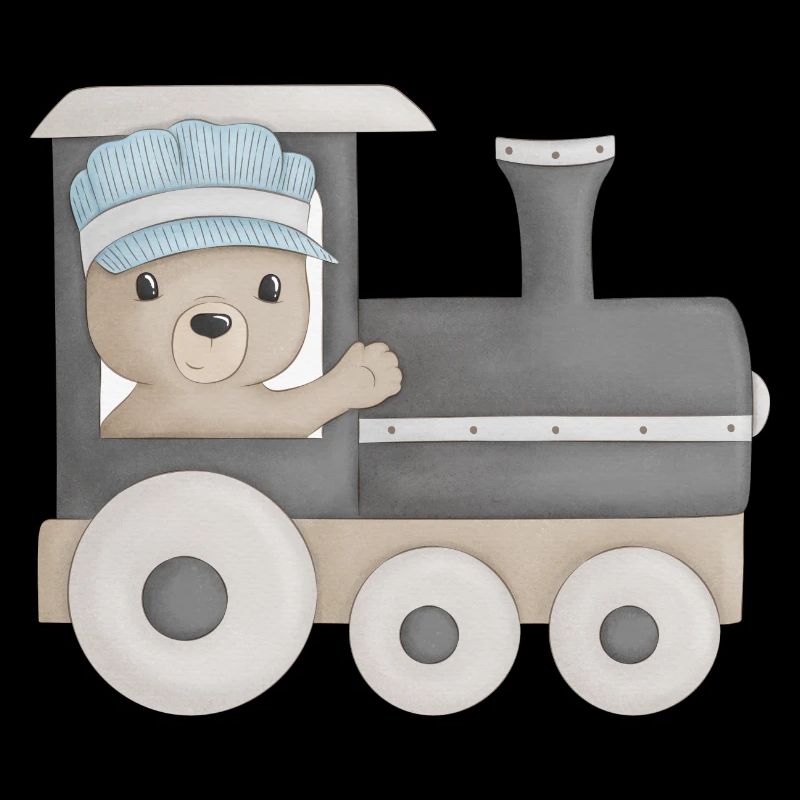 ours mignon dans le train