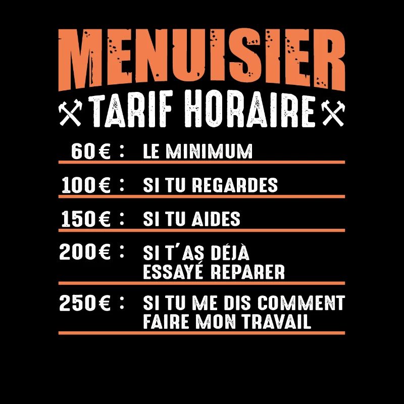 Le Tarif Horaire D'un Menuisier