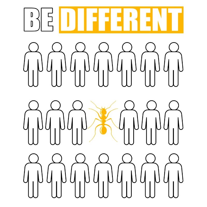 Be Different Ameise