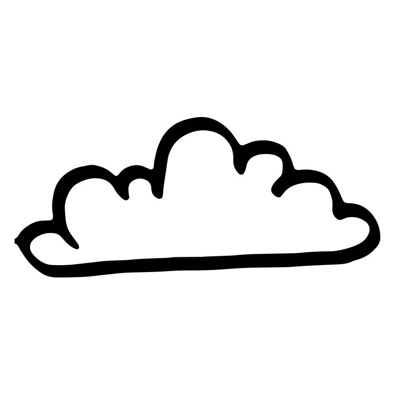 Cloud at the sky - vector