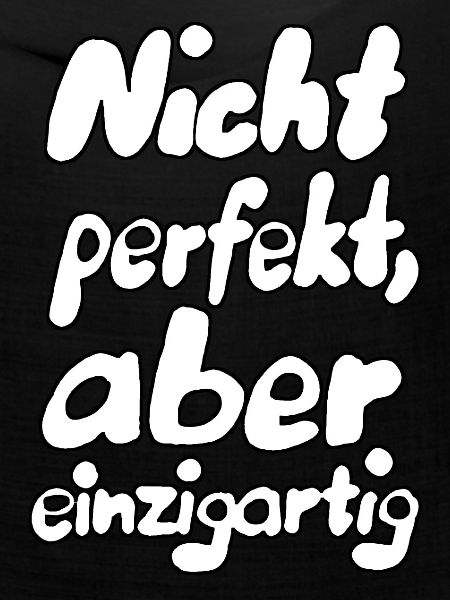 Nicht perfekt...